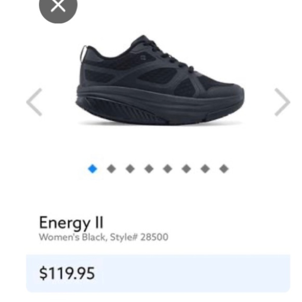 Shoes for Crew Energize II size 5.5 Black only worn once  still in the box.